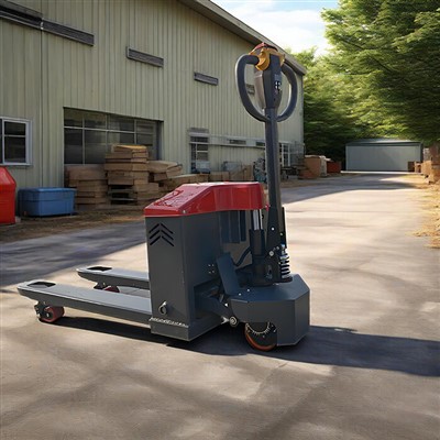 شاحنة البليت الكهربائية المستودع